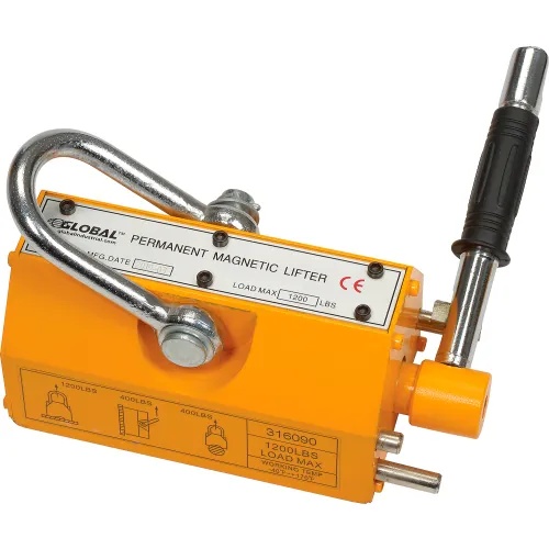 Picture of Global Industrial WG316090 1200Lb Lifting Magnet